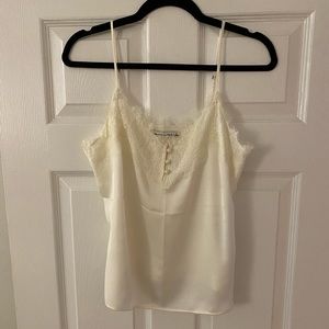 Abercrombie & Fitch Satin Lace Cami